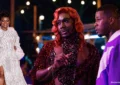 Creator Katori Hall is shown with an image from P-Valley. (Credit: Shutterstock and Starz)