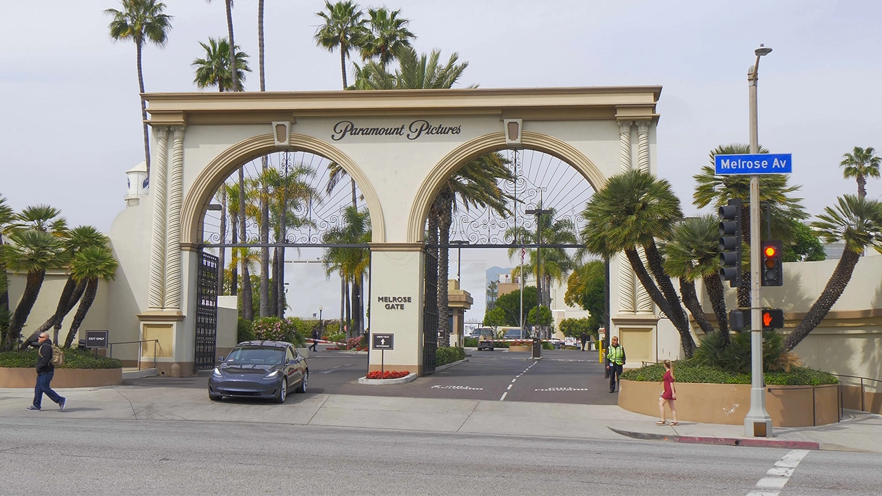 Paramount Pictures film studios lot in Los Angeles - LOS ANGELES, USA - MARCH 18, 2019. (Credit: Shutterstock)