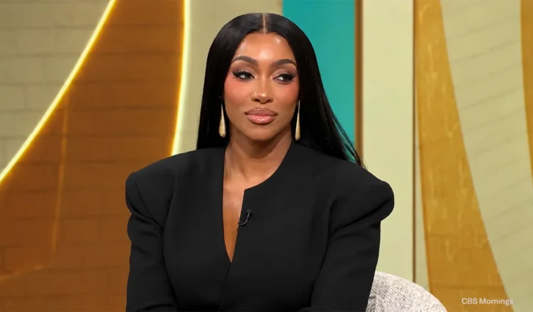 Porsha Williams appeared on CBS Mornings to detail her health scare and emergency surgery on Friday, September 18, 2026. (Credit: CBS)