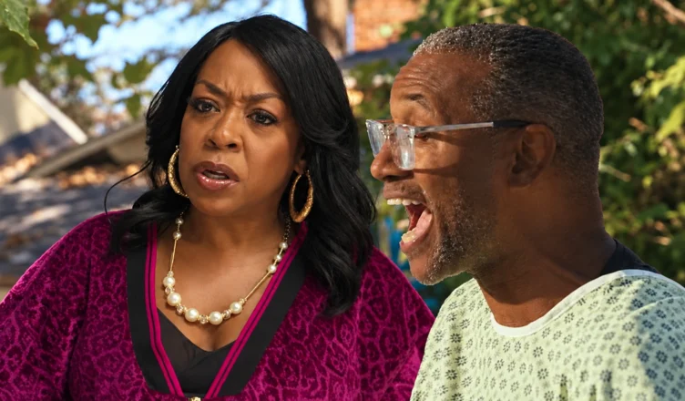Tichina Arnold and Tommy Davidson in the film Search Party: Where’s PawPaw? (Credit: Faith+Works Productions)