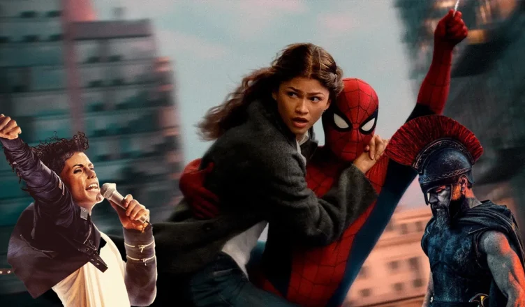 The summer 2026 blockbusters include (L-R) Michael, Spider-Man: Brand New Day and The Odyssey (Credit: Lionsgate, Marvel Studios and Sony Pictures Releasing, and Universal Pictures)