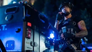 Shemar Moore in SWAT Exiles Episode 107 (Credit: Starz)