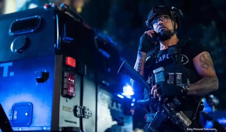 Shemar Moore in SWAT Exiles Episode 107 (Credit: Starz)