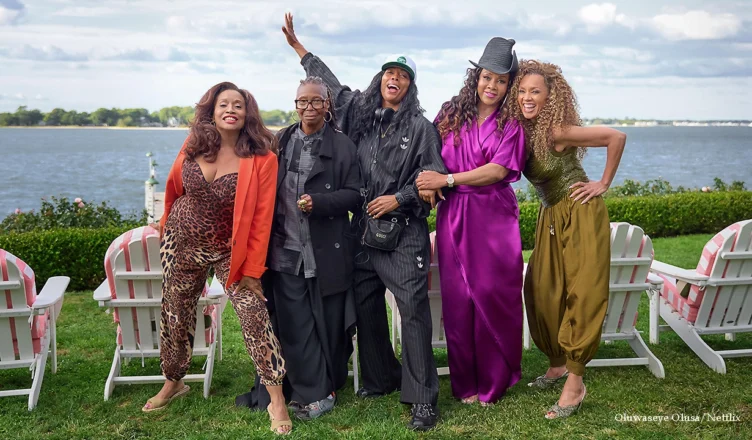 Netflix announced Friday, Sept. 25, that production is underway on the new dramedy "Women Like Us" starring Whoopi Goldberg, Jenifer Lewis, Vanessa Williams and Vivica A. Fox.(Credit: Oluwaseye Olusa/Netflix)