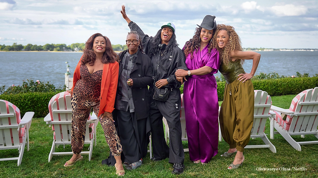 Netflix announced Friday, Sept. 25, that production is underway on the new dramedy "Women Like Us" starring Whoopi Goldberg, Jenifer Lewis, Vanessa Williams and Vivica A. Fox.(Credit: Oluwaseye Olusa/Netflix)