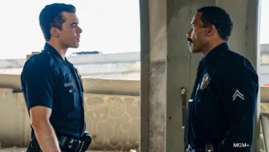 Cameron Monaghan and Omari Hardwick lead the cast of Bosch: Start of Watch. (Credit: MGM+)
