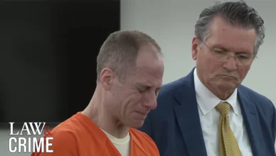 A judge sentenced the American Idol alum Caleb Flynn to life in prison without the possibility of parole on Monday, Oct. 5, for killing his wife. (Credit: Law & Crime Network)