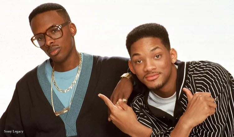 DJ Jazzy Jeff & The Fresh Prince Platinum & Gold Collection album cover (Credit: Sony Legacy)