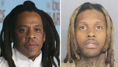 Jay Z and Lil Durk Booking Photo (Credit: Shutterstock and Broward Sheriff's Office)