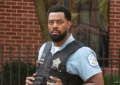 Officer Kevin Atwater (LaRoyce Hawkins) appears on Chicago P.D. Season 13 Episode 5. (Credit: Lori Allen/NBC)