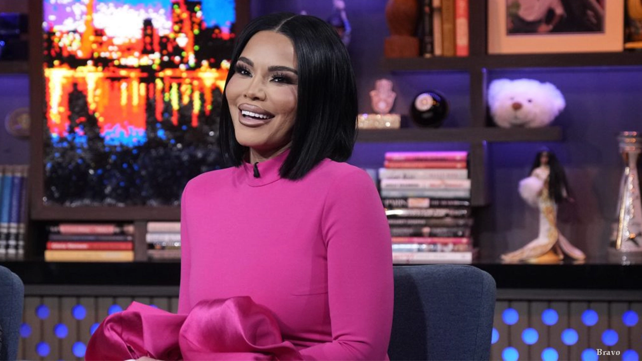 Mia Thornton on Watch What Happens Live (Credit: Bravo)