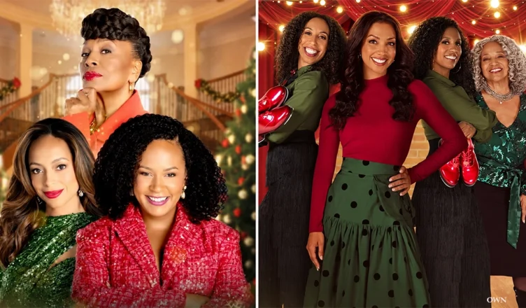 The OWN for the Holidays 2026 slate includes The Christmas Showdown 2 and Tapping Into Christmas (Credit: OWN)
