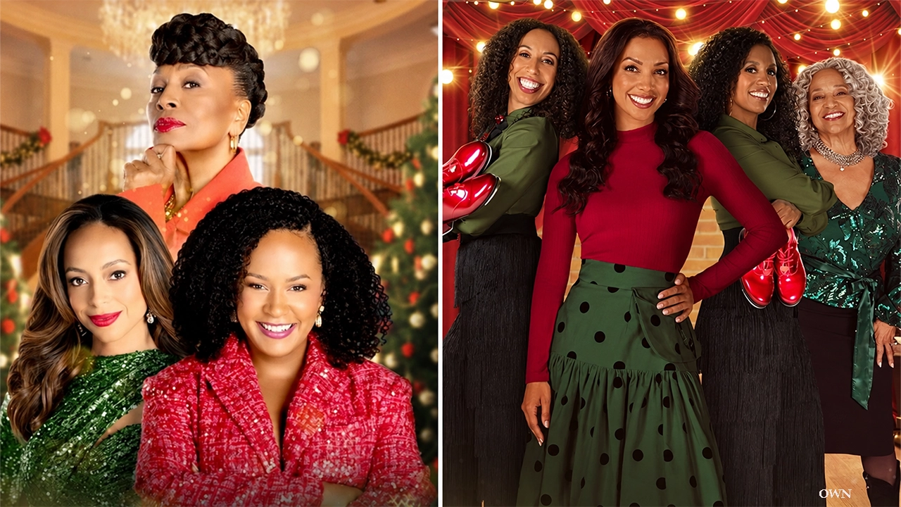 The OWN for the Holidays 2026 slate includes The Christmas Showdown 2 and Tapping Into Christmas (Credit: OWN)