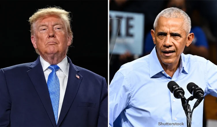 Presidents Donald Trump and Barack Obama (Credit: Shutterstock)
